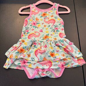 Pure Bambinos Maisie Tank Twirl Bodysuit